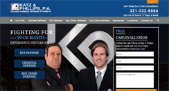 Desktop Screenshot of orlandocriminalteam.com